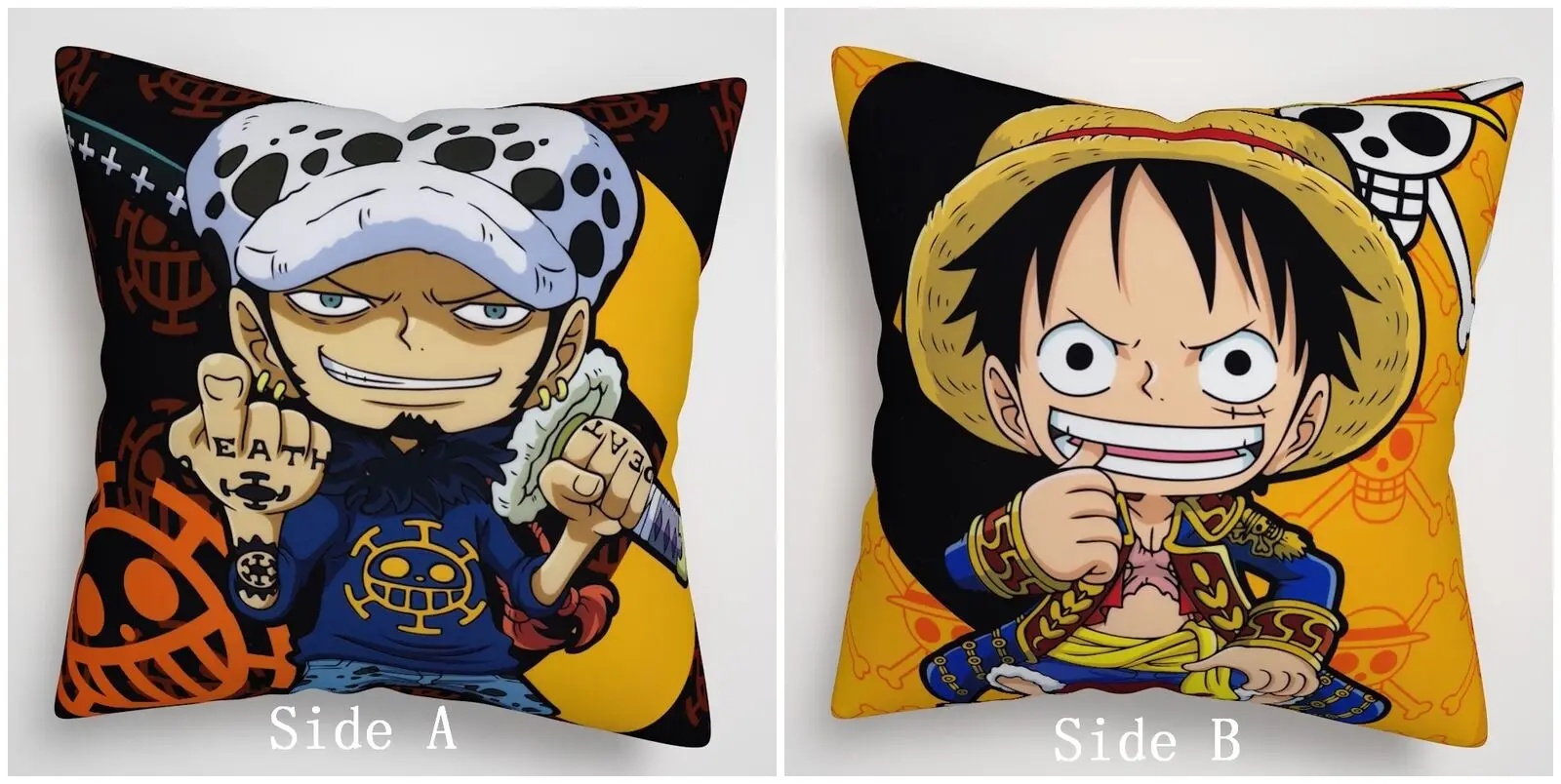 Suef Аниме Манга One Piece двухсторонняя подушка чехол для подушки 1076|Наволочка| |