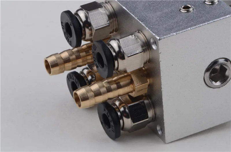 1,75/3 мм Kraken Quad экструдер hotend Kraken 4 Мульти головки 4 цвета с водяным охлаждением Горячий Конец экструдер комплект 3D принтер экструдер