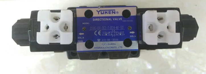 

YUCI YUKEN electro-hydraulic directional control valve DSHG-04-3C2-I-D24-N1-50 with low noise high pressure solenoid valve