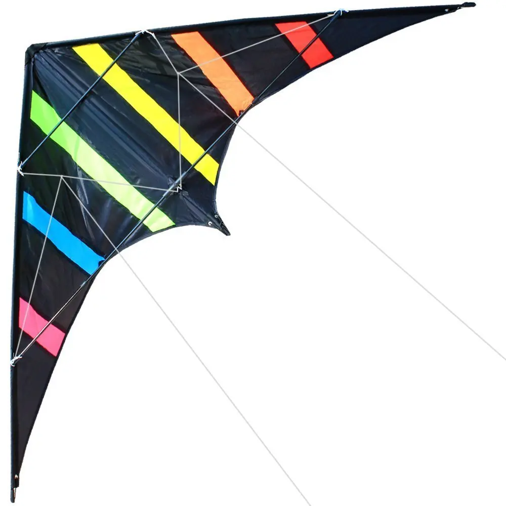 

NEW Arrive 48 Inch Professional Dual Line Stunt Kite With Handle And Line Good Flying Factory Outlet