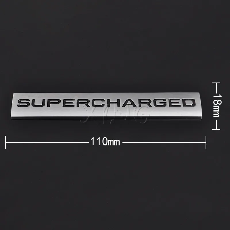 Автомобильная наклейка эмблема авто значок для Supercharged Land Rover Range Sport Audi A4 A5 A6 Q3 Q5 VW