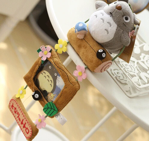 

Милая 1 шт. 30 см Миядзаки Хаяо Тоторо забавная плюшевая подвесная фоторамка мягкая игрушка подарок