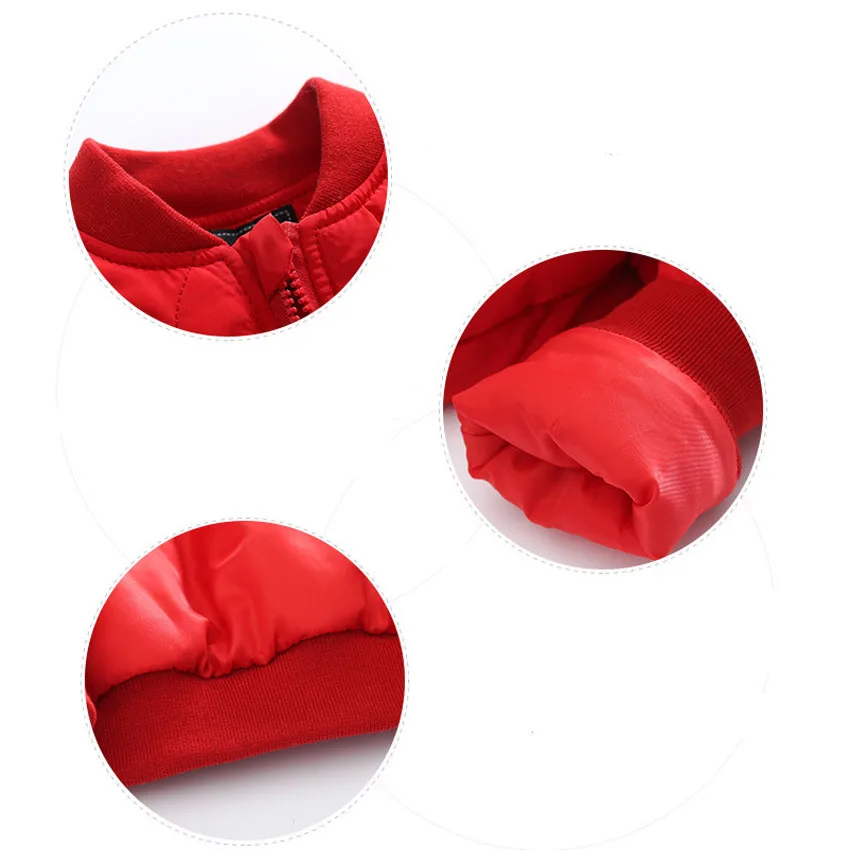 Benemaker куртка бомбер для девочек и мальчиков детский зимний комбинезон теплая