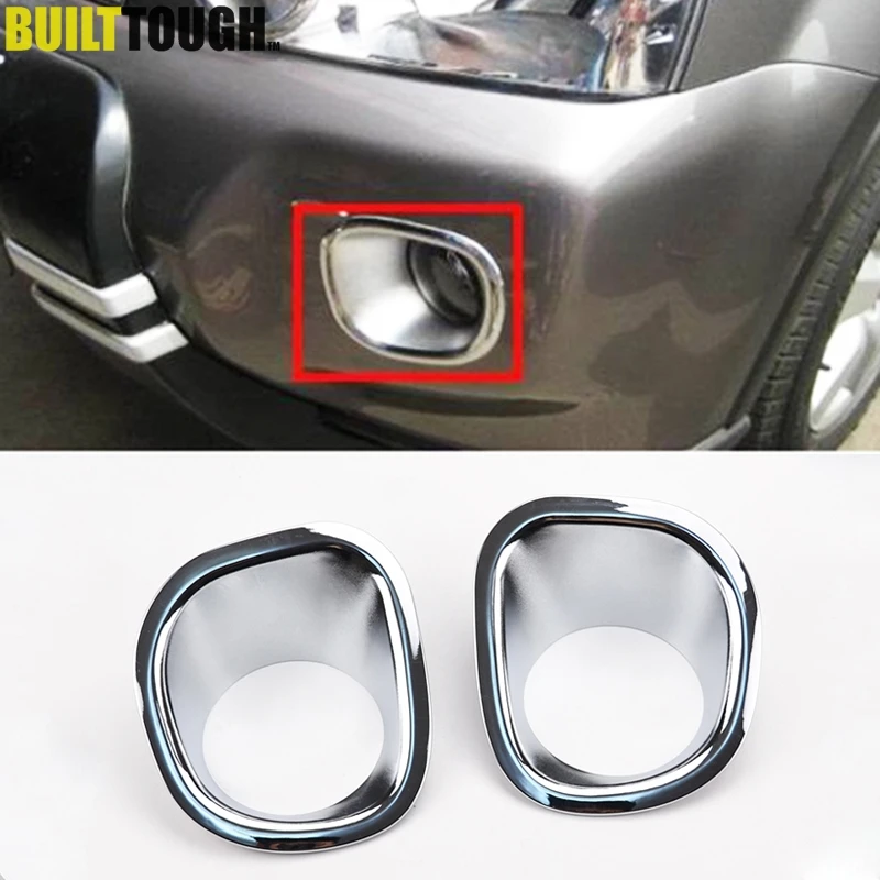 Для Nissan X-Trail T31 2008 2009 2010 хромированный передний противотуманный светильник, накладка на противотуманный светильник, молдинг, декоративная рамка