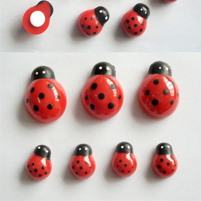 Разноцветные божьи коровки миниатюрные садовые украшения для дома|accessories