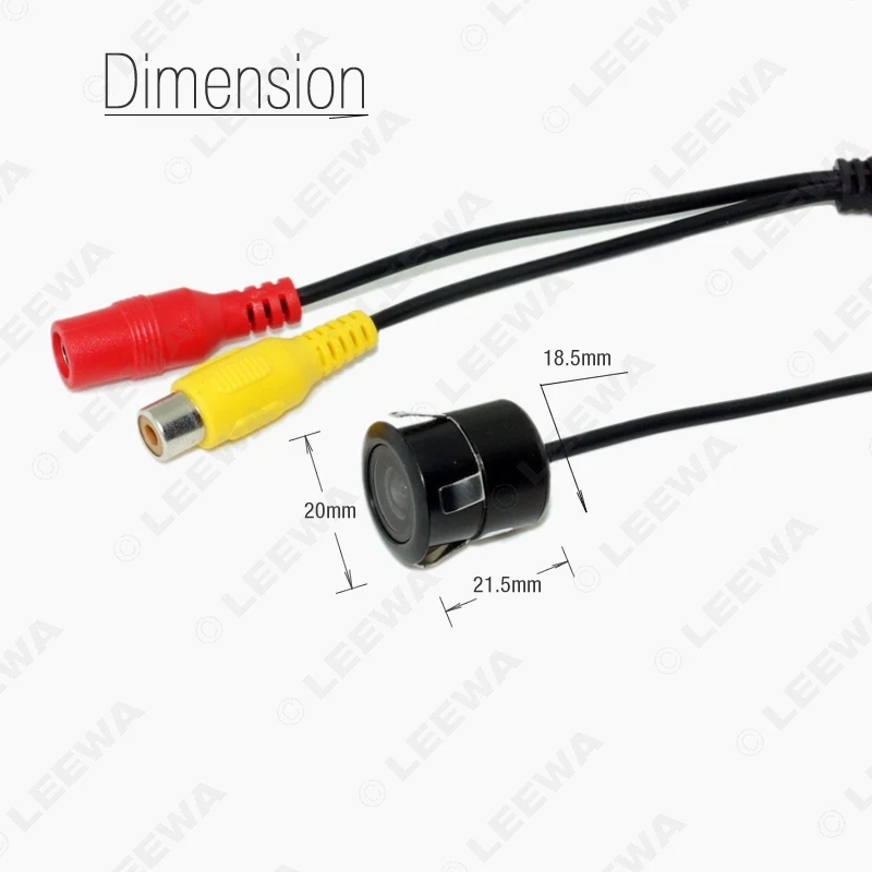 Автомобильная камера ночного видения LEEWA с разъемом 18 5 мм функцией # CA1522 |