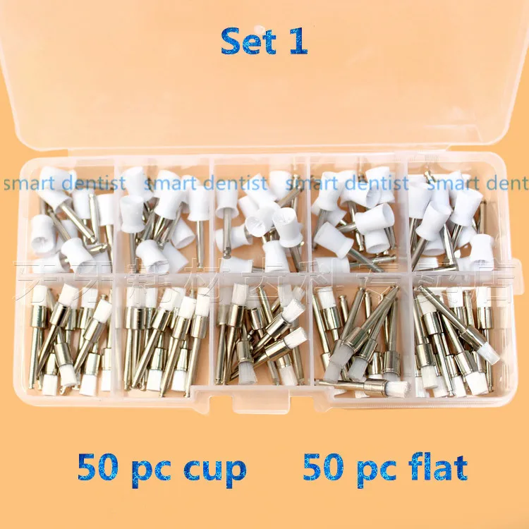 80 шт. набор инструментов для стоматолога полировальная щетка полировщик