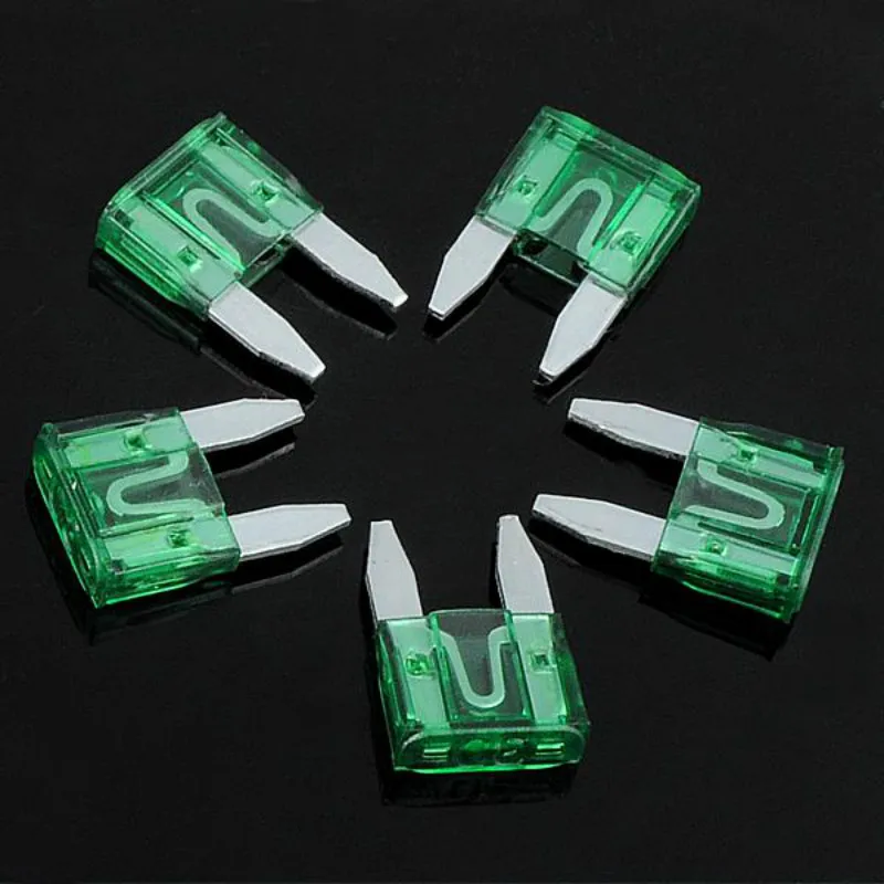 

10Pcs/lot 30A 30 Amp ATM Mini Blade Fuse Auto Car Motorcycle Trucks Bus Boat Blade Fuses Insurance Tablets Car Fuses Auto Parts