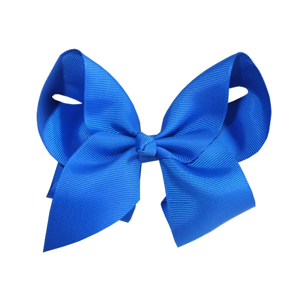 

24 PCS 6 inch large hair bow Hair clips Kids Girl Teens Hair bow Boutique bow Hairpins Big bow Hair accessories U pick Colors