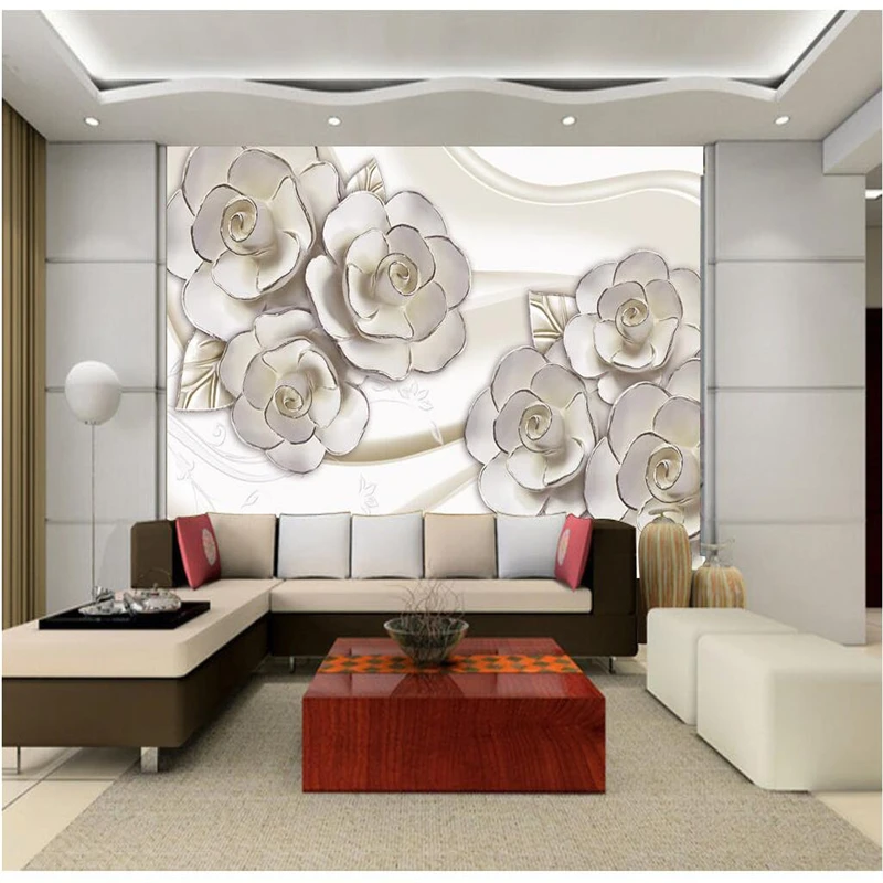 Красивые обои для большой гостиной пастореглантин европейский домашний декор