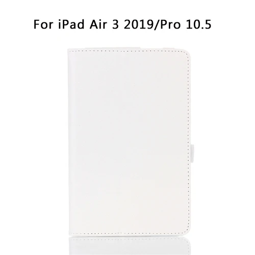 air3 pro10.5 white Стенд кожаный чехол для iPad Air 1 4 3 2/iPad Air 1 2 3 /i Pad 9,7/Pro 10,5 раза смарт кожаный чехол из ПУ кожи для iPad1 A1337 A1395 чехол - Цвет: air3 pro10.5 white
