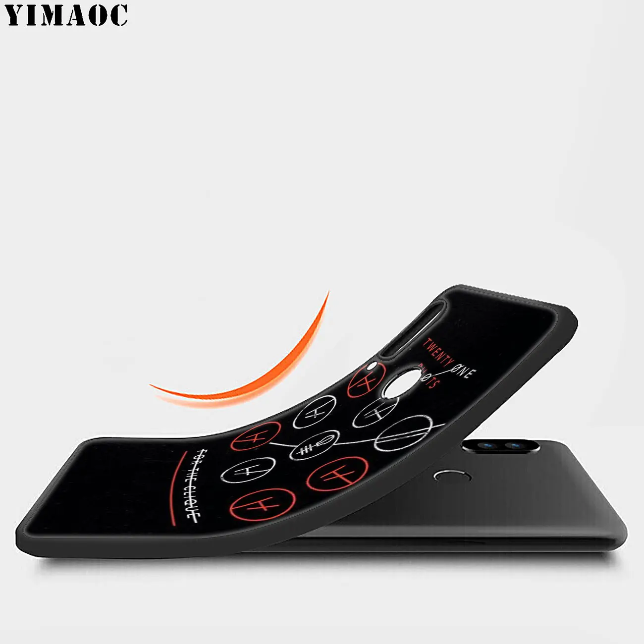 Мягкий силиконовый чехол YIMAOC Twenty One Pilots 21 для Huawei Honor 20 Pro 8C 8X 8 9 9X 10 Lite 7X 7A с