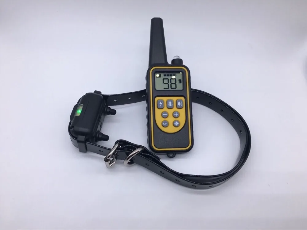 800 м дистанционный тренировочный ошейник для собак перезаряжаемая и