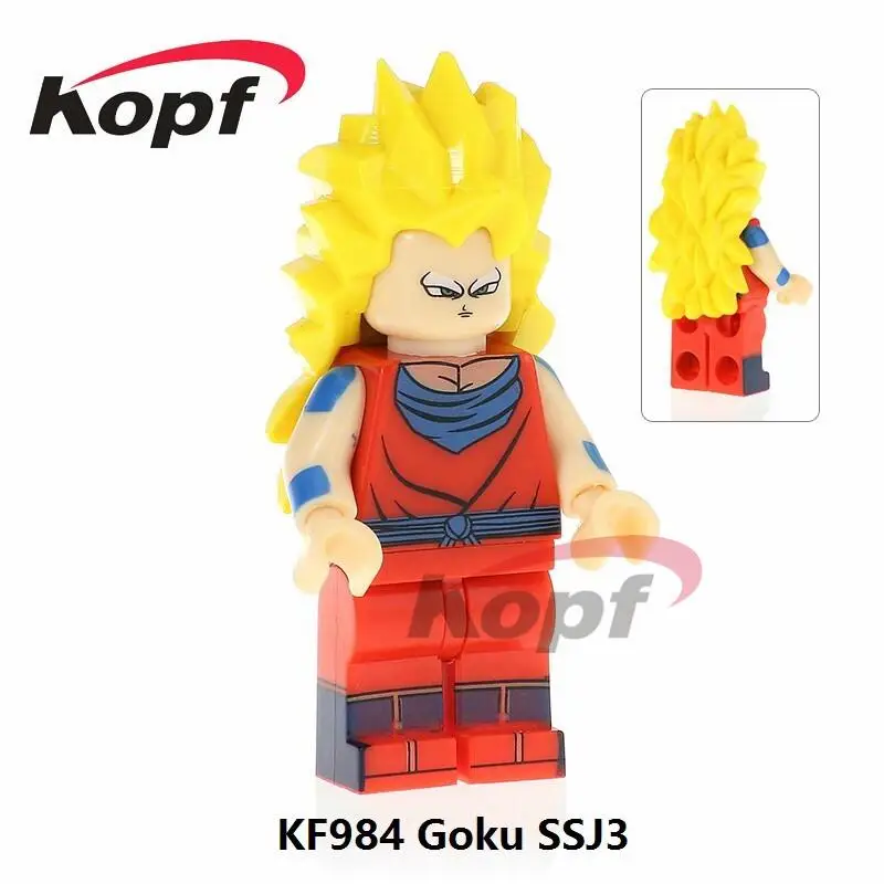 KF984 Without Box KF8027 Супер Герои Dragon Ball Z цифры Гоку идеальный Cell Старт Android 20 конструкторных блоков, Детские кубики, модель, подарок для детей игрушки - Цвет: KF984 Without Box