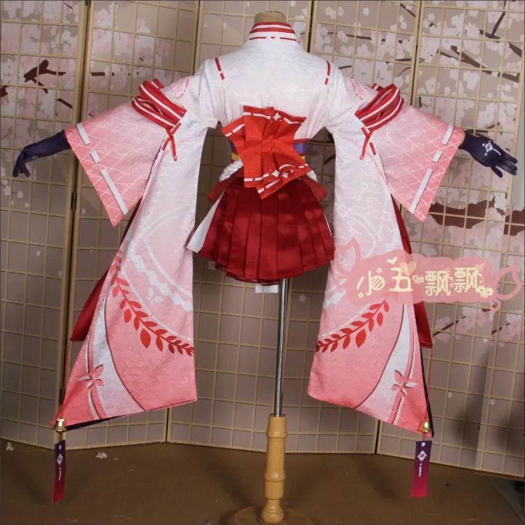 Youtouhime Onmyoji костюм для косплея кимоно на заказ|Игровые костюмы| |