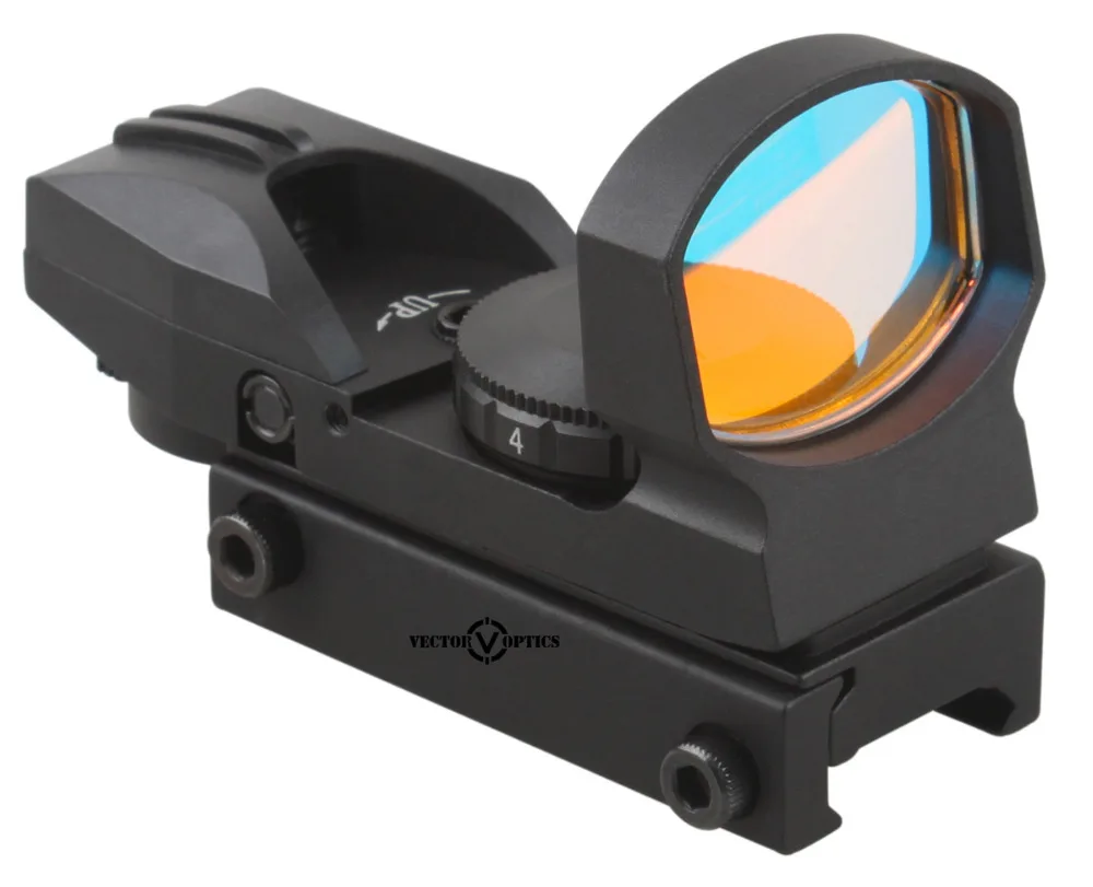 Лазерный прицел Vector Optics IMP 1x23x34 рефлекторный с красной точкой и креплением 20 мм