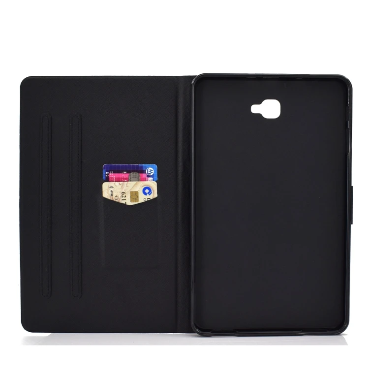 Чехол для планшета для samsung Galaxy Tab A A6 10," SM-T580 T585 панда чехол для Etui samsung Galaxy Tab E T580 чехол для книги