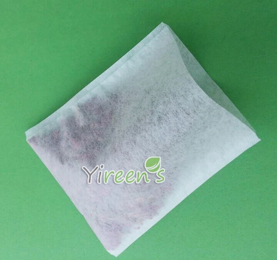 

1000pcs 130 X150mm Non-woven Fabric, Heat sealing Empty tea bag, filtering Herb tea, fill with plant powder, milk powder