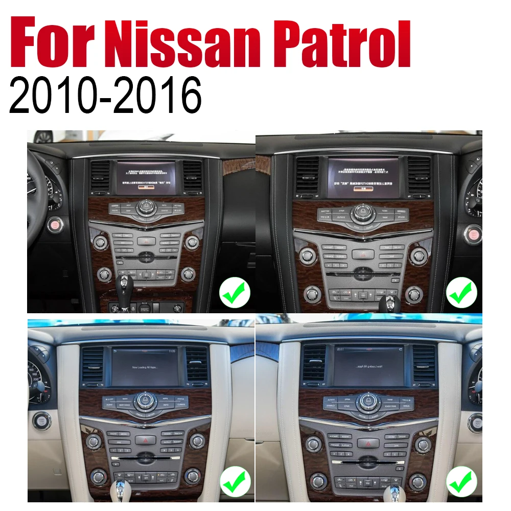 Автомобильный dvd-плеер gps навигация для Nissan Patrol 2010~ автомобильное мультимедиа андроид экран системы радио стерео
