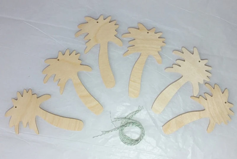 Деревянный пальмовое дерево орнамент сделай сам вечерние незавершенной