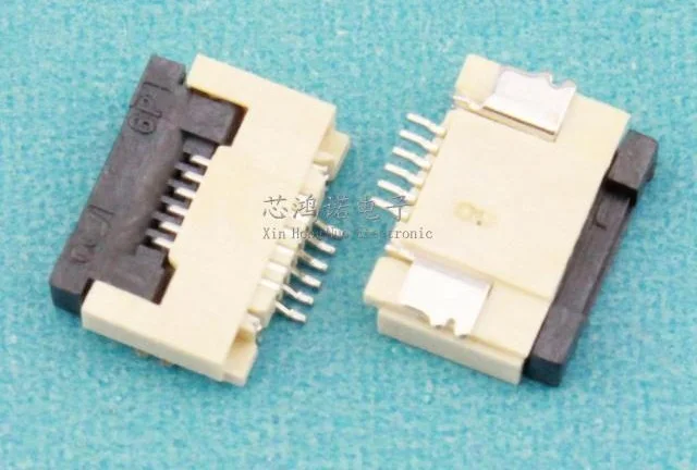 

New FFC FPC Flexible Flat Cable Connector 0.5mm Pitch 6 pin FFC FPC Flexible cable Socket
