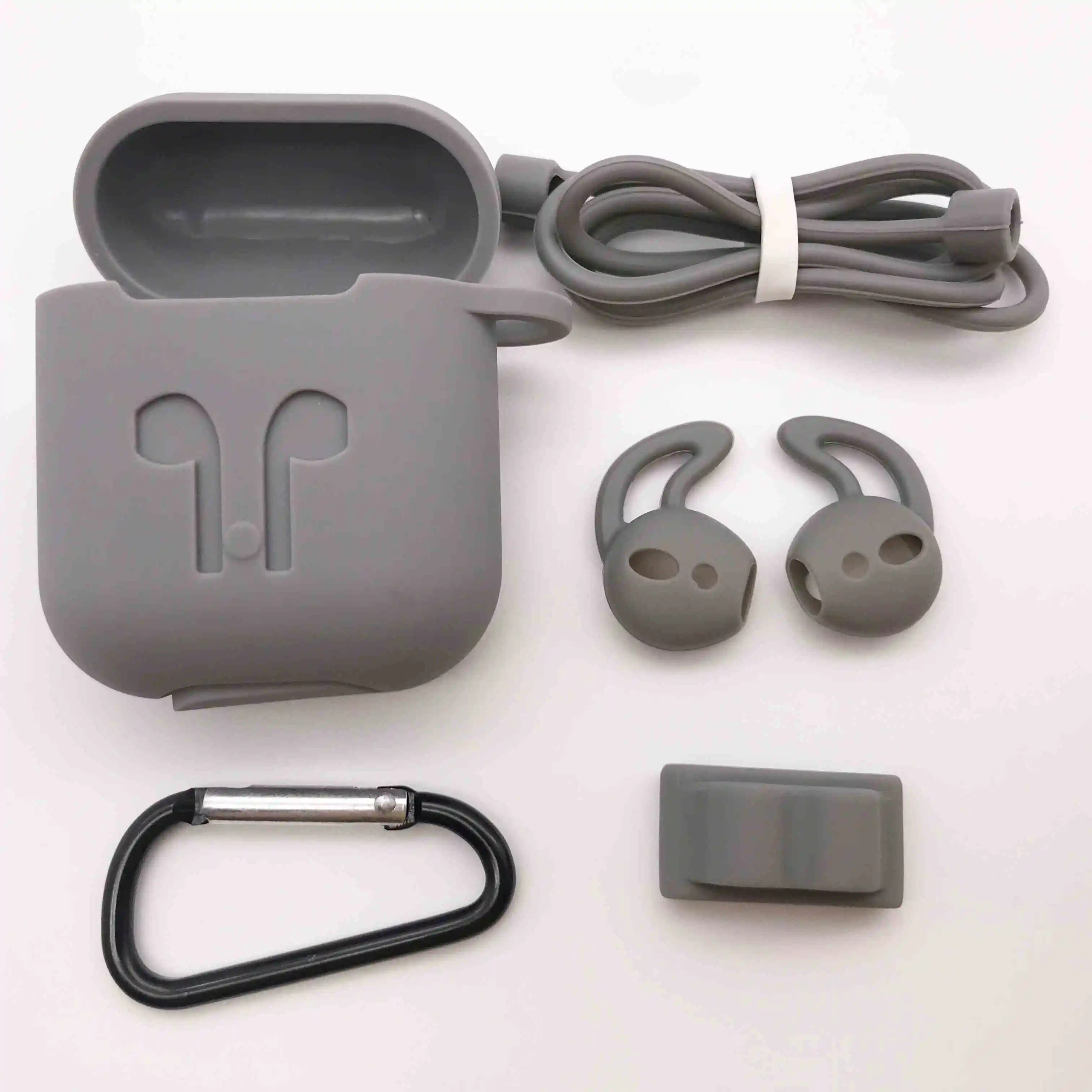 CALETOP 5 в 1 мягкий силиконовый чехол для Airpods, беспроводной чехол для наушников Airpod для KD10 i10 V8 I12 TWS, защитный чехол