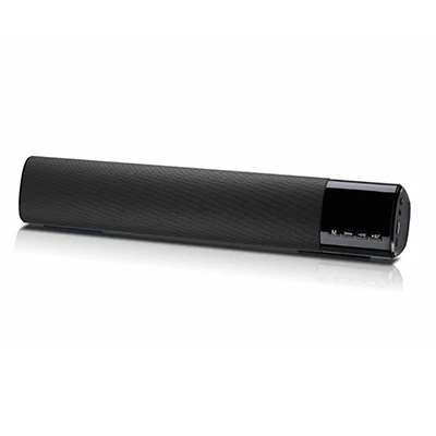 black speaker Большая мощность 10 Вт HIFI Портативный беспроводной Bluetooth динамик стерео звук бар TF FM USB Сабвуфер Колонка для компьютера ТВ телефон - Цвет: black speaker