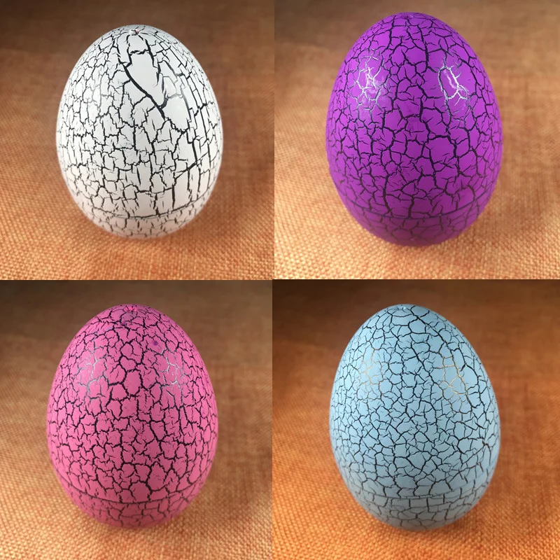 Многоцветные электронный виртуальный стакан 9 см трещины яйцо игровой автомат