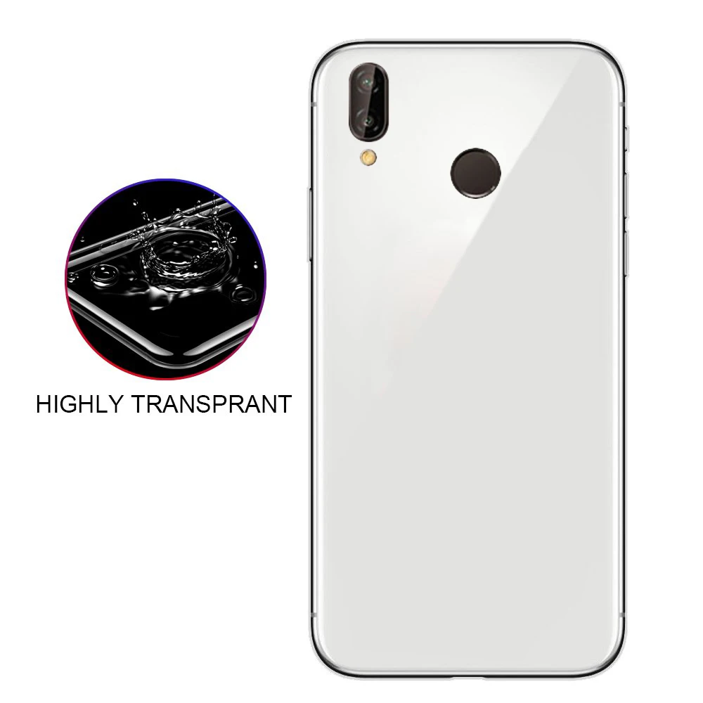 Роскошный противоударный прозрачный силиконовый чехол для телефона Huawei Honor 8X
