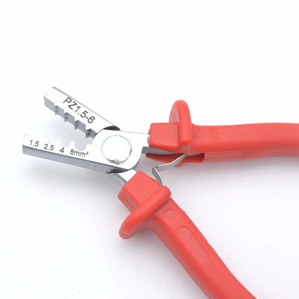 PZ 1 5-6 мм2 15-10AWG небольшие обжимные плоскогубцы в немецком стиле электрические