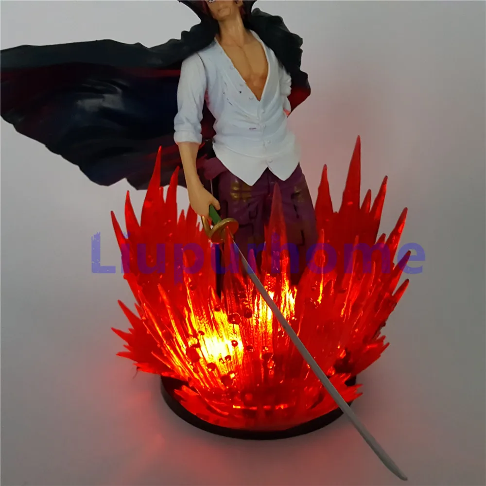 Одна штука Светодиодная лампа Shankusu Shunks Red Power ПВХ фигурка одна аниме
