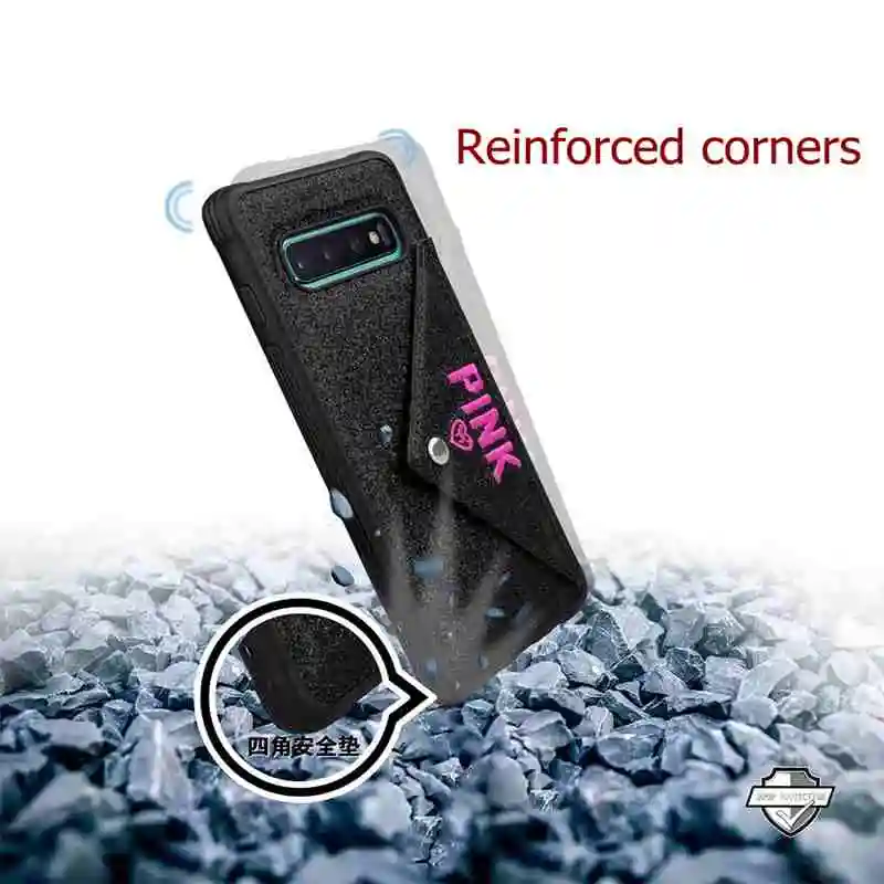 Модный 3D кожаный конверт чехол для телефона iphone 6 6s 7 8 plus x xs max xr блеск розовый Victorias кошелек секрет fundas coque
