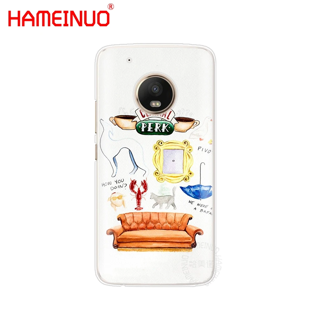 HAMEINUO ТВ друзья навсегда чехол для телефона Motorola Moto X4 E4 C G6 G5 G5S G4 Z2 Z3 PLAY PLUS - Цвет: 60380