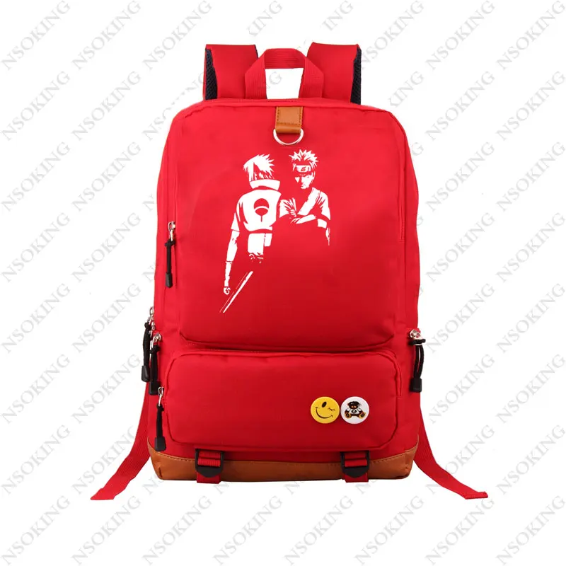 Наруто рюкзак школьный рюкзак японский аниме Учиха Саске Bookbag Uzumaki Наруто косплей рюкзак сумка на плечо - Цвет: 025