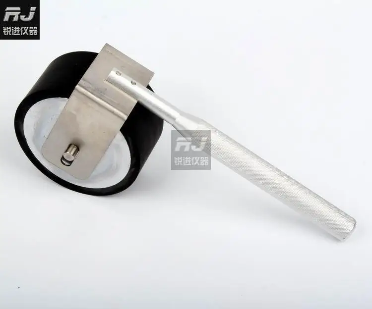 

(2KG standard rolling wheel) manual adhesive testing pressure wheel adhesive tape sticking initial adhesion tester accessories 2