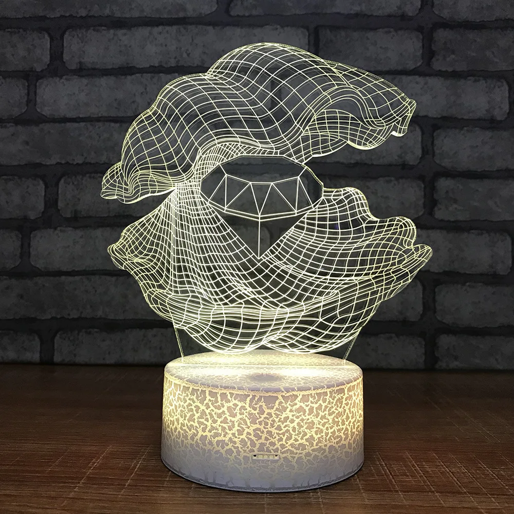 Фантастический Корпус ночника Usb источник питания прикроватная креативная