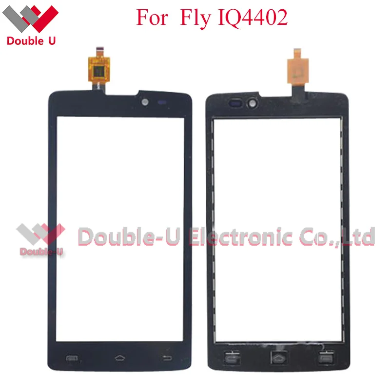 5pcs/lot 100% NEW For Fly IQ4402 Touch Screen Glass Digitizer Sensor Panel Replacement Original Quality Free Shipping | Мобильные