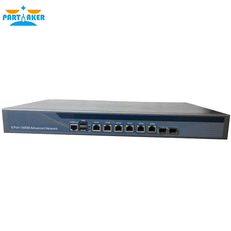 Network Server Router 8G RAM 128G SSD Intel I7 4770 6 82574L Gigabit Ethernet 2 SPF Ports PARTAKER R16 | Компьютеры и офис