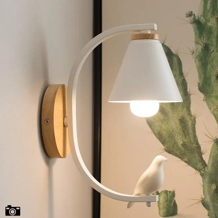 Скандинавский современный настенный светильник LED Железный WandLamp креативные