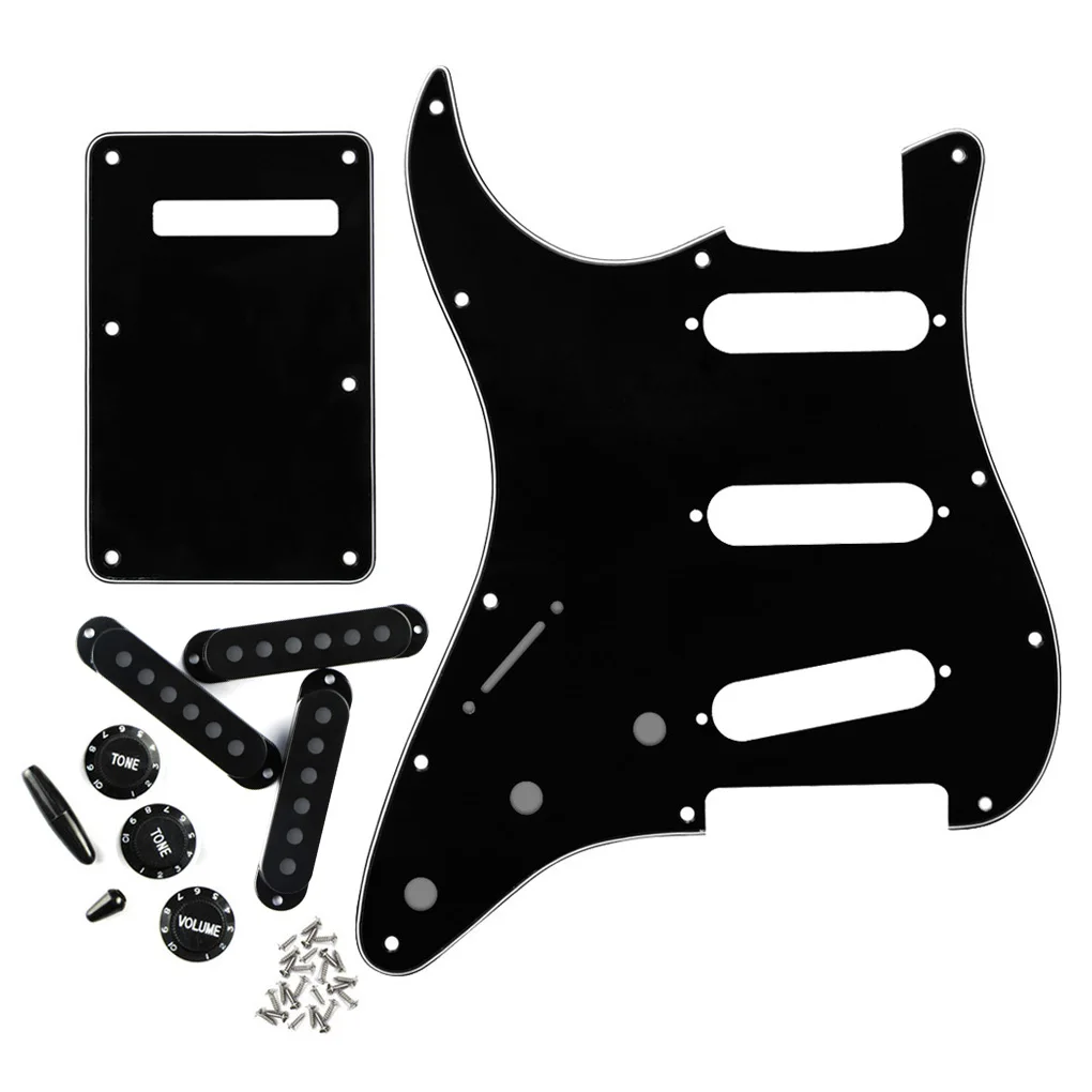 Набор левшей накладка SSS задняя пластина тон громкость ручки 48/50/52 мм Пикап Чехлы