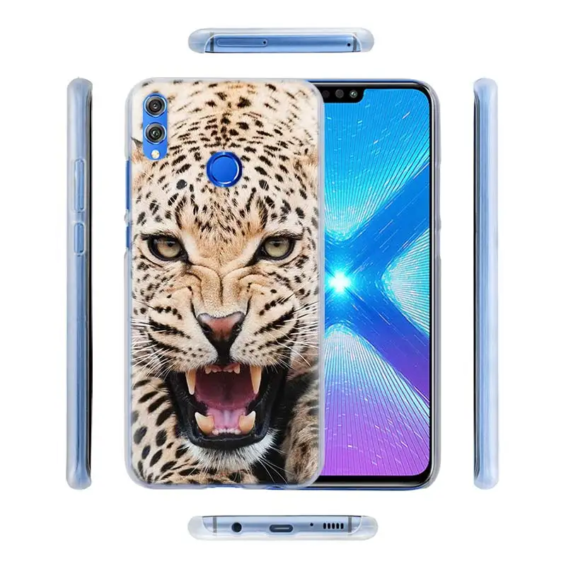 Большой лев тигр Животные чехол для Xiaomi Redmi Note 7 Pro 7 6 5 плюс 5A 6A 4X S2 GO Pocophone F1 Футляр для телефона