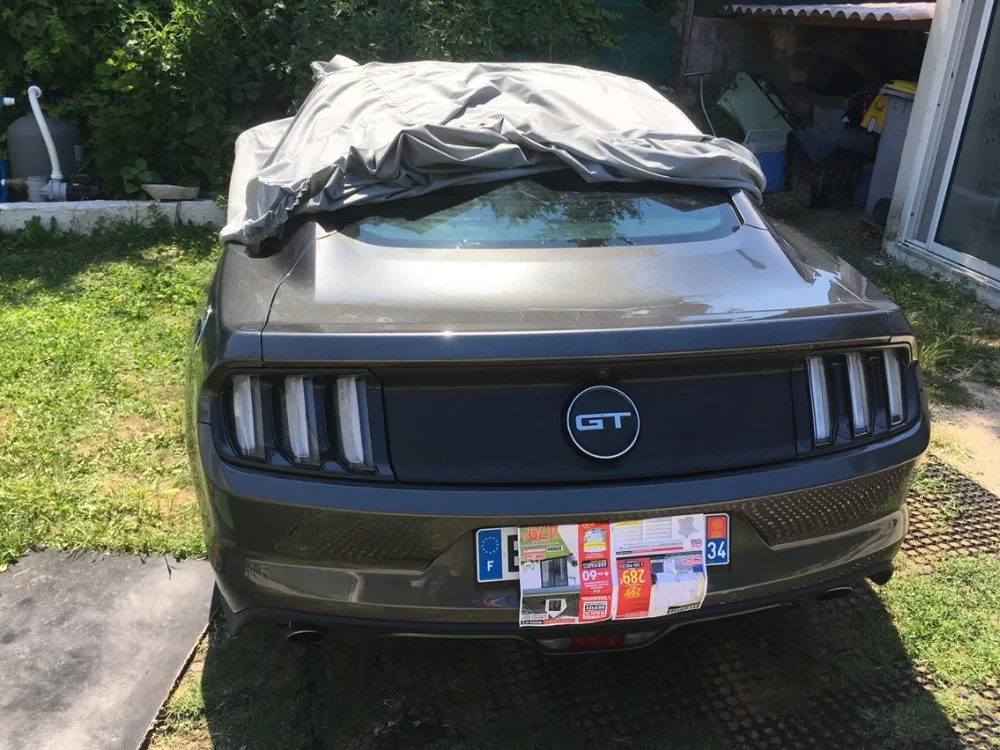 Подходит для FORD MUSTANG 2,3 t автомобильная отделка из углеродного волокна