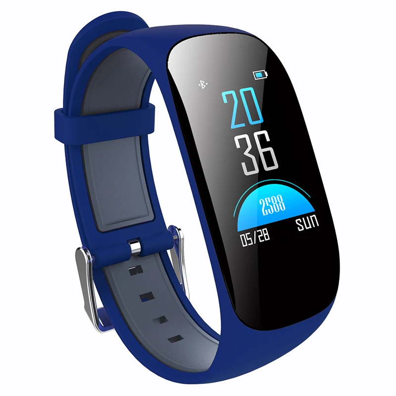 Z17C Smartband Фитнес браслет Цвет Экран IP67 Водонепроницаемый сердечного ритма Смарт-браслет с уровень кислорода в крови монитор фитнес-трекер