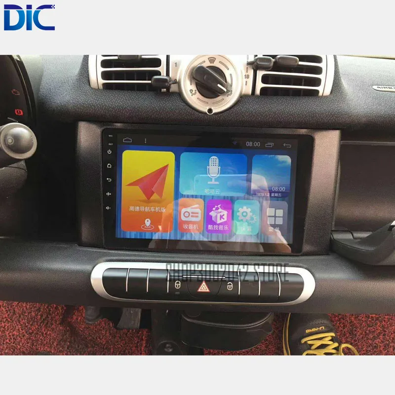 DLC Android система навигации Автомобильный плеер GPS авто видео 9 дюймов Поддержка can bus