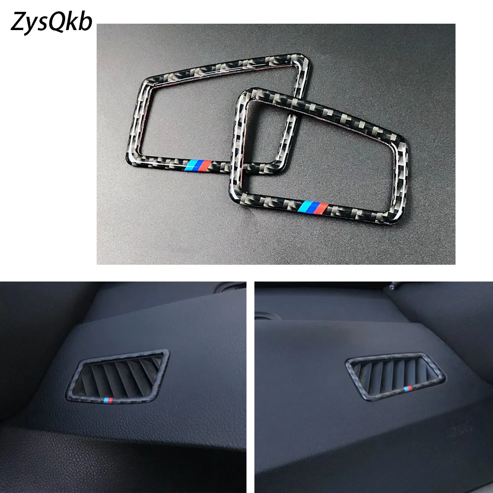 Для bmw e90 e92 E93 RHD углеродное волокно внутренняя отделка кондиционера на выходе