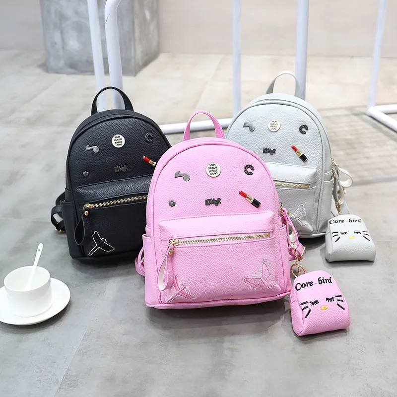 2019 Новый Дизайнерский Модный женский рюкзак Mini Soft Touch Multi-function маленький женская
