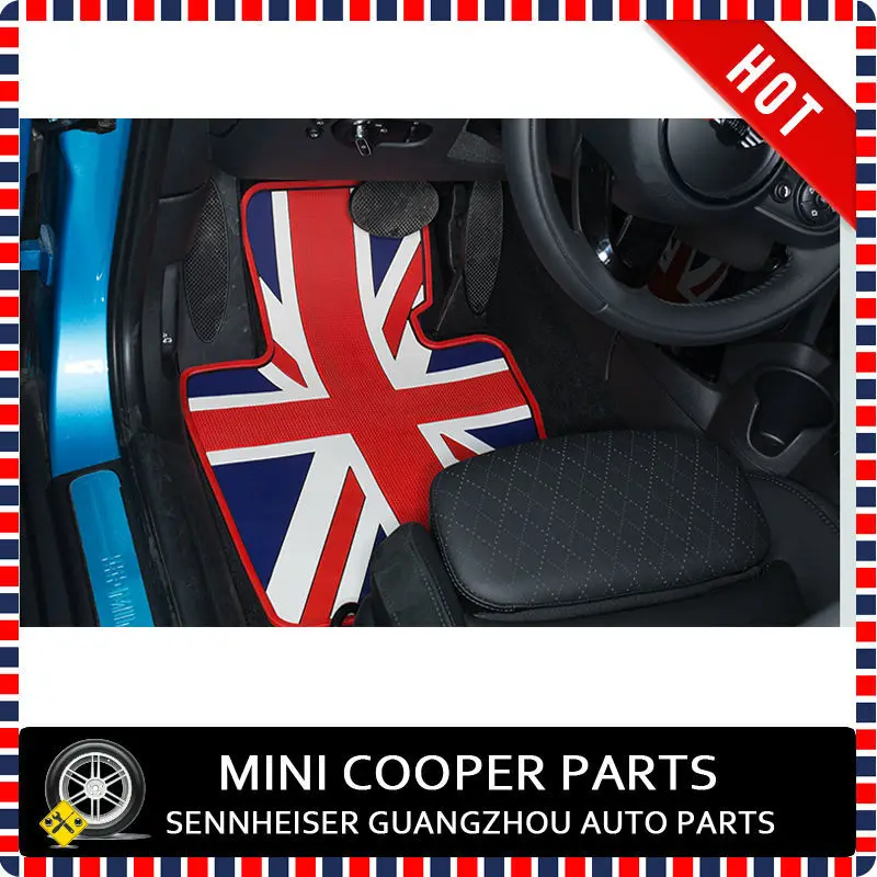 Новый коврик для ног из резинового материала Big Union Jack Style Mini Cooper Countryman S R60 (4