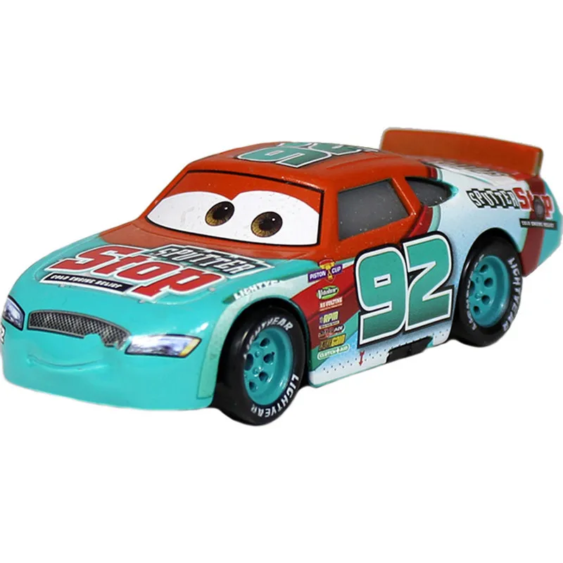 053 09 same picture Disney Pixar Cars 3 Cars 2 Lightning McQueen Мак Дядя Школьный автобус Грузовик Литье под давлением 1:55 Модель Игрушечный автомобиль Детские детские подарки - Color: 053 09 same picture