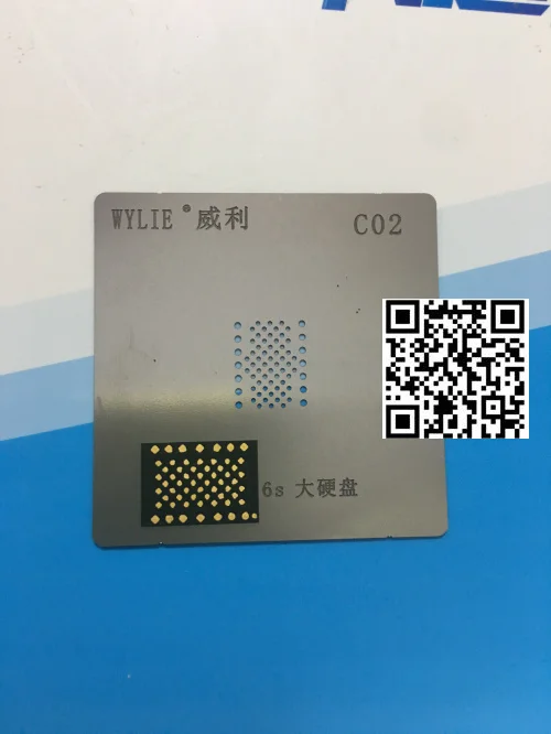 1 компл./лот 1 шт для iphone 6s plus 6s P 16 Гб HDD nand флэш-память с 1 шт. BGA трафарет