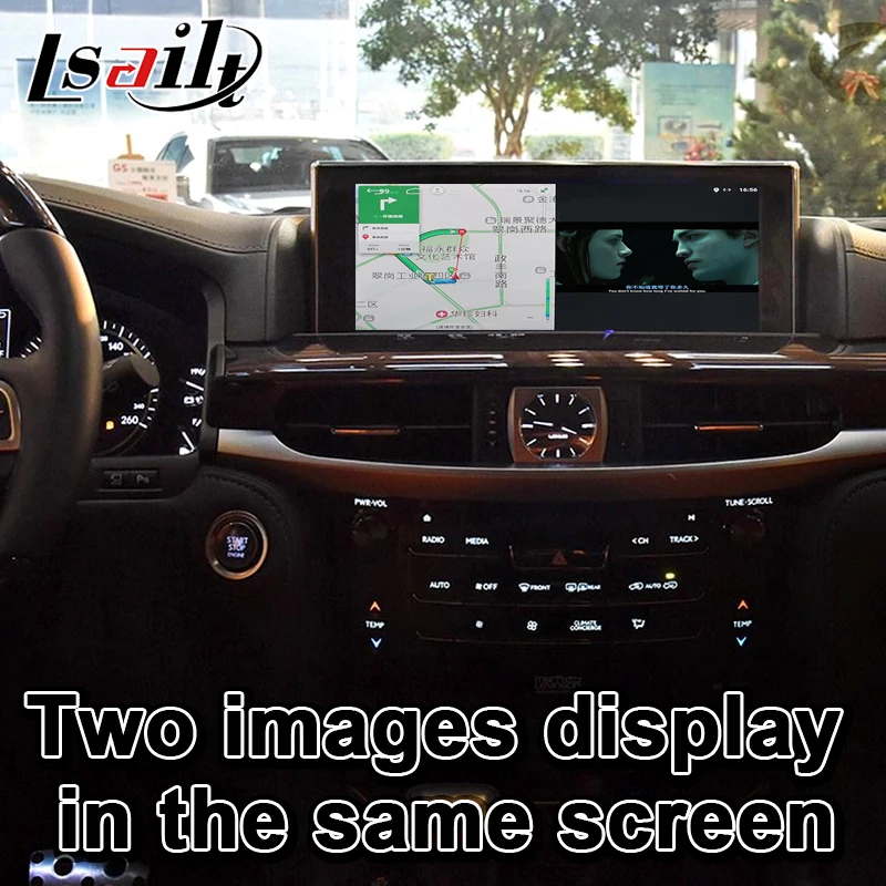 Android 7,1 gps навигация видео интерфейс для-19 Lexus LX570 12,3 'с 32G rom поддержка Iphone/Android Carplay dongle